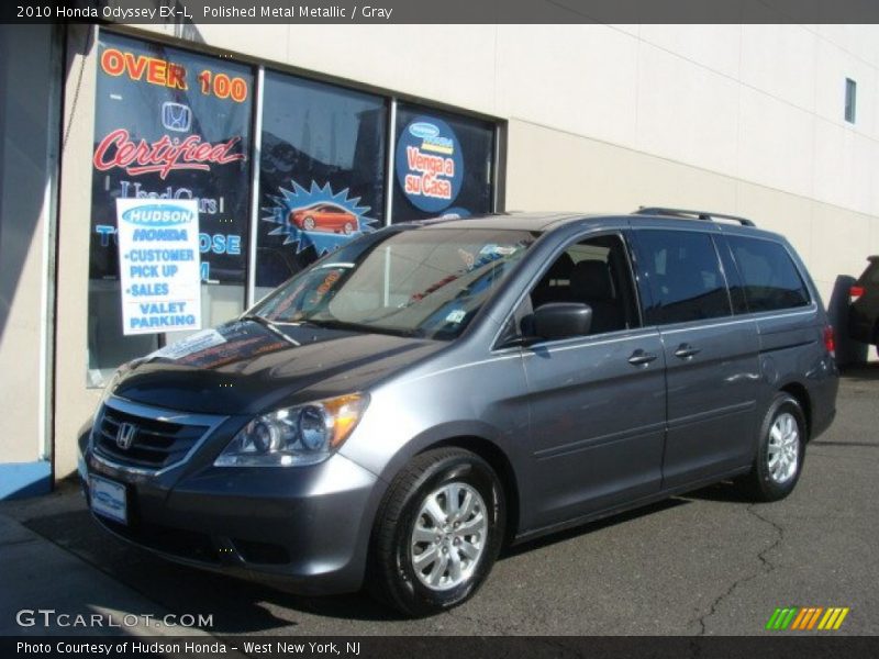 Polished Metal Metallic / Gray 2010 Honda Odyssey EX-L
