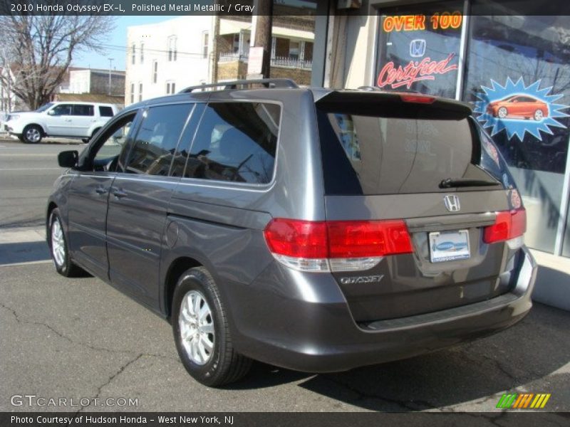 Polished Metal Metallic / Gray 2010 Honda Odyssey EX-L