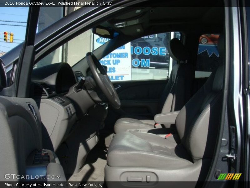 Polished Metal Metallic / Gray 2010 Honda Odyssey EX-L