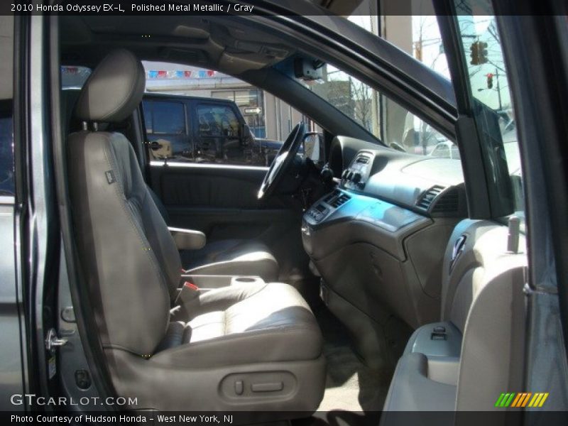Polished Metal Metallic / Gray 2010 Honda Odyssey EX-L