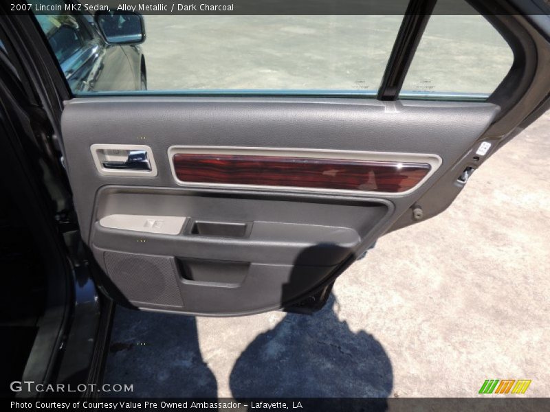 Alloy Metallic / Dark Charcoal 2007 Lincoln MKZ Sedan