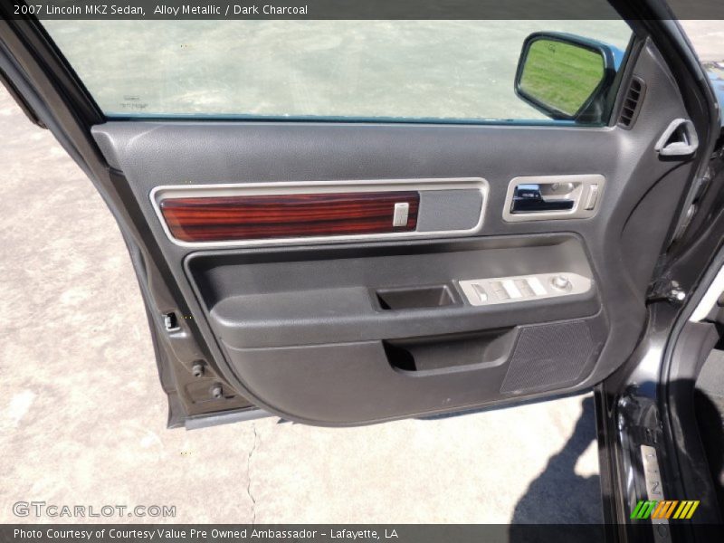 Alloy Metallic / Dark Charcoal 2007 Lincoln MKZ Sedan