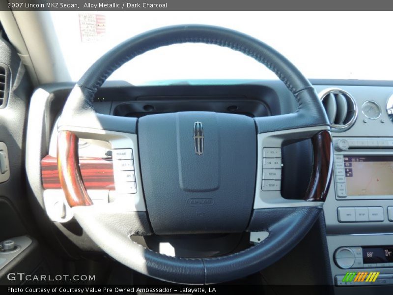 Alloy Metallic / Dark Charcoal 2007 Lincoln MKZ Sedan