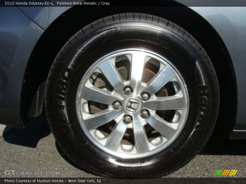 Polished Metal Metallic / Gray 2010 Honda Odyssey EX-L