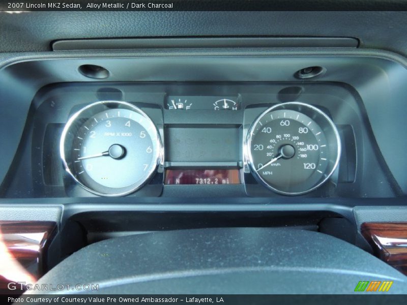 Alloy Metallic / Dark Charcoal 2007 Lincoln MKZ Sedan
