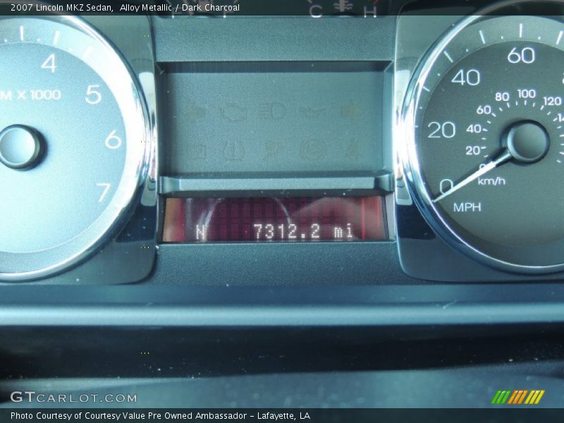 Alloy Metallic / Dark Charcoal 2007 Lincoln MKZ Sedan