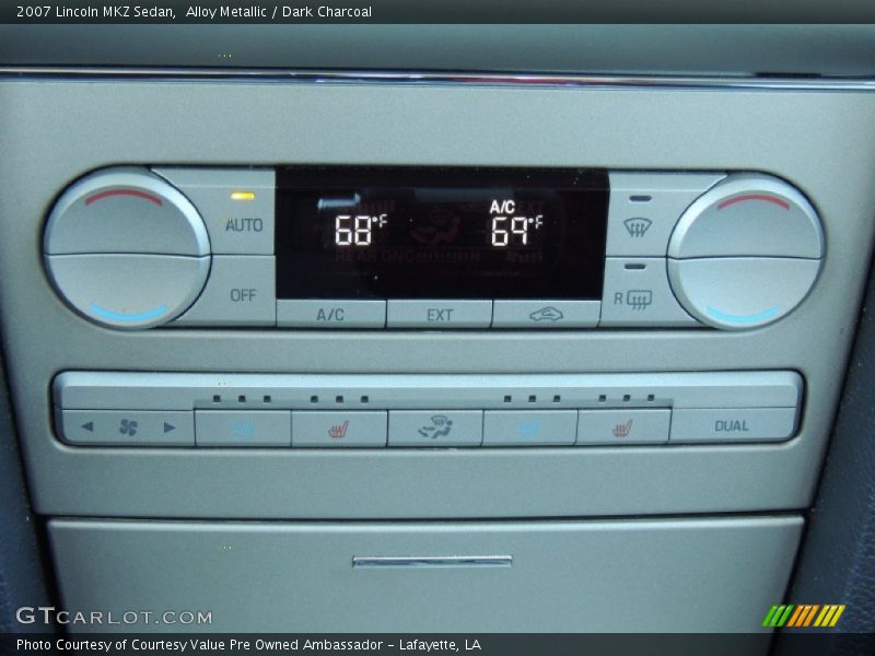 Alloy Metallic / Dark Charcoal 2007 Lincoln MKZ Sedan