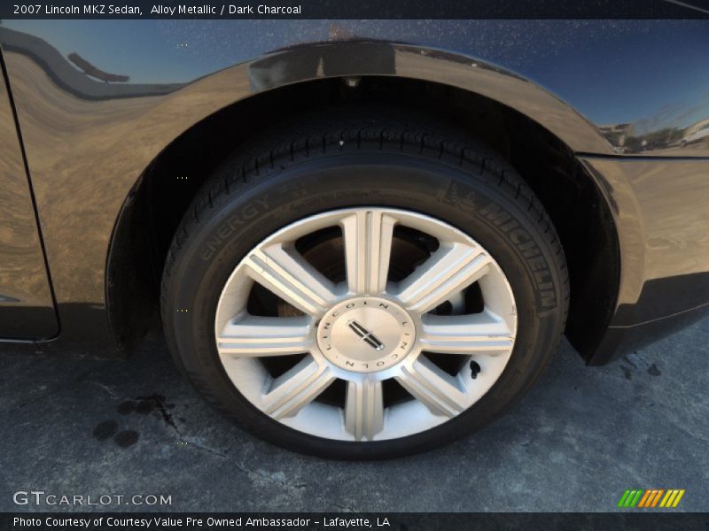 Alloy Metallic / Dark Charcoal 2007 Lincoln MKZ Sedan