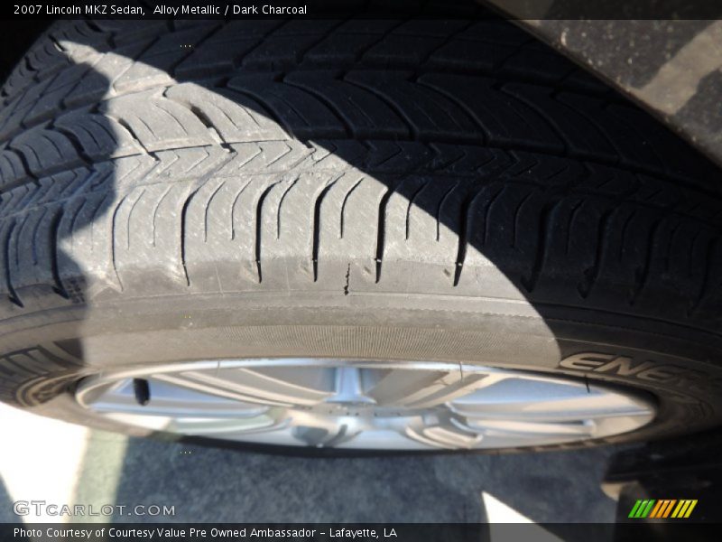 Alloy Metallic / Dark Charcoal 2007 Lincoln MKZ Sedan
