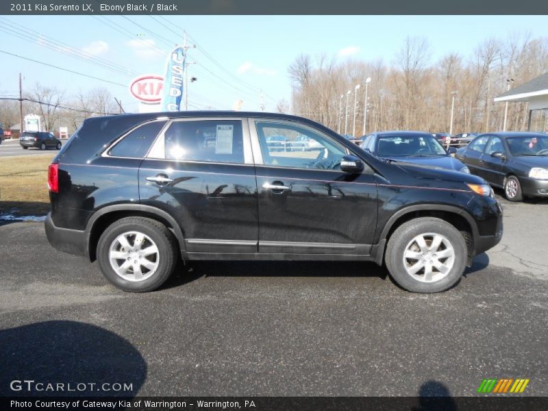 Ebony Black / Black 2011 Kia Sorento LX