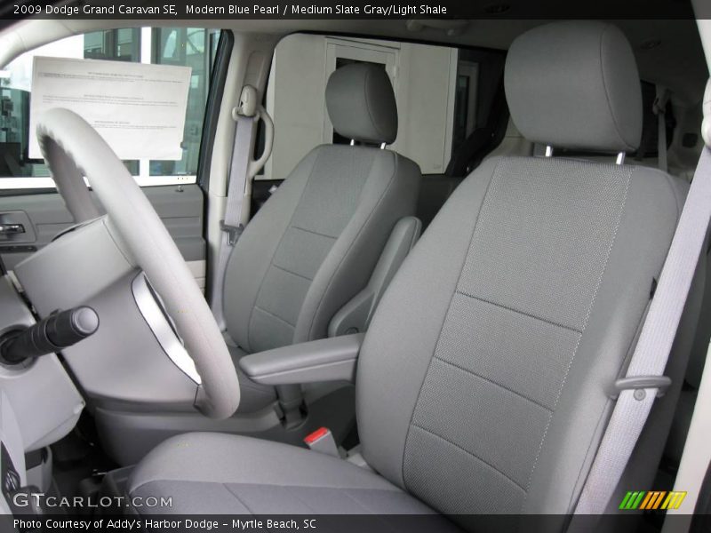 Modern Blue Pearl / Medium Slate Gray/Light Shale 2009 Dodge Grand Caravan SE