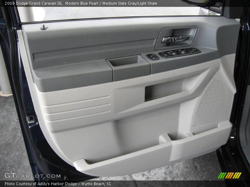 Modern Blue Pearl / Medium Slate Gray/Light Shale 2009 Dodge Grand Caravan SE