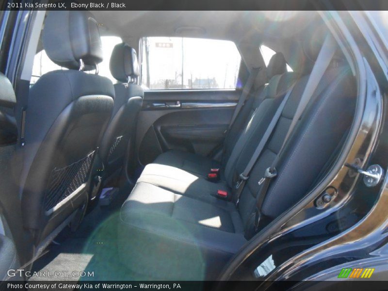 Ebony Black / Black 2011 Kia Sorento LX