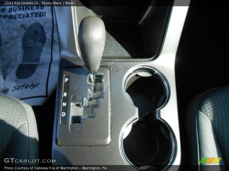 Ebony Black / Black 2011 Kia Sorento LX