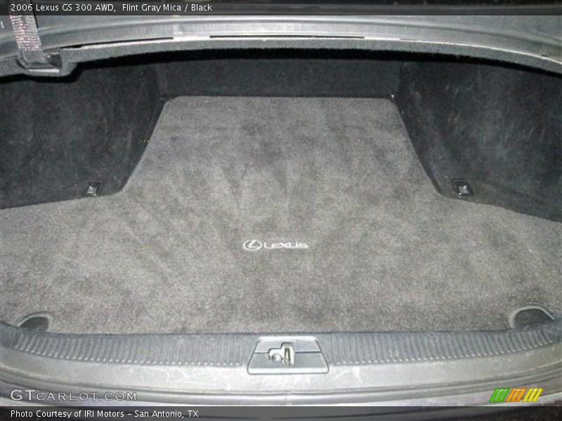 Flint Gray Mica / Black 2006 Lexus GS 300 AWD