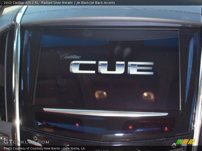 Radiant Silver Metallic / Jet Black/Jet Black Accents 2013 Cadillac ATS 2.5L