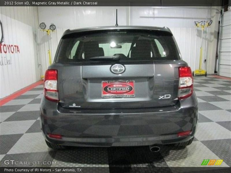 Magnetic Gray Metallic / Dark Charcoal 2012 Scion xD
