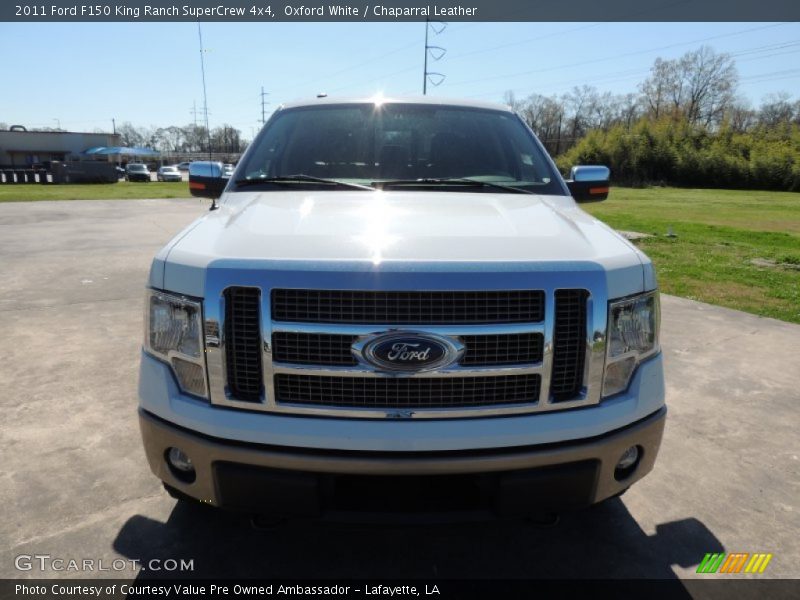 Oxford White / Chaparral Leather 2011 Ford F150 King Ranch SuperCrew 4x4