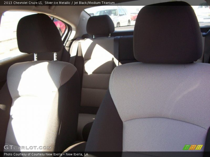 Silver Ice Metallic / Jet Black/Medium Titanium 2013 Chevrolet Cruze LS