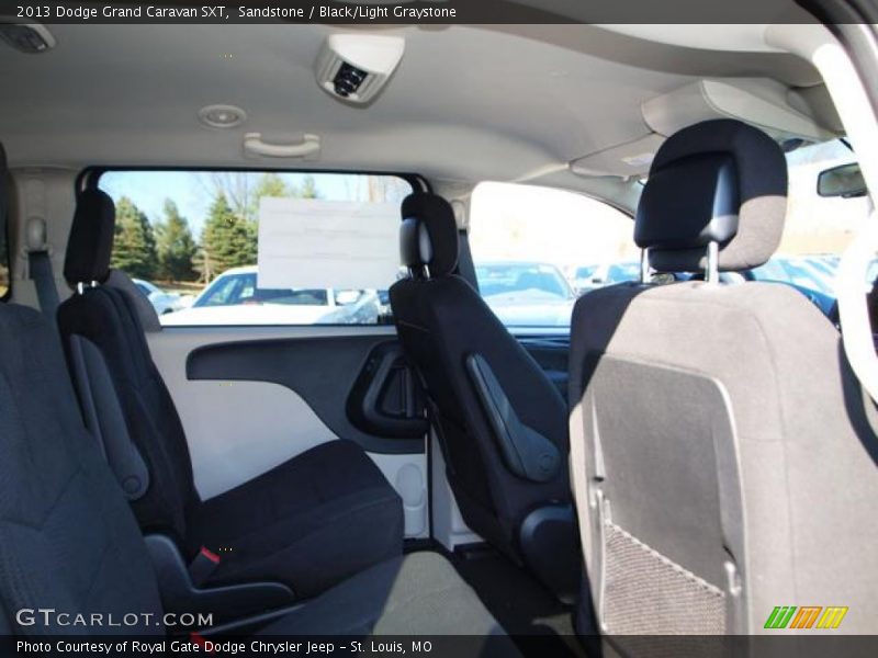 Sandstone / Black/Light Graystone 2013 Dodge Grand Caravan SXT