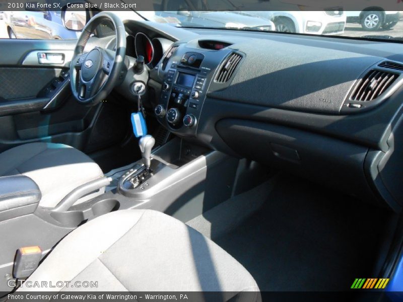 Corsa Blue / Black Sport 2010 Kia Forte SX