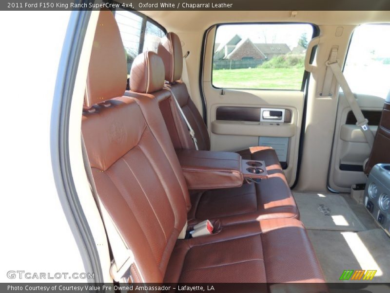 Oxford White / Chaparral Leather 2011 Ford F150 King Ranch SuperCrew 4x4