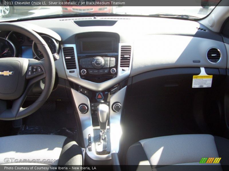 Silver Ice Metallic / Jet Black/Medium Titanium 2013 Chevrolet Cruze LS