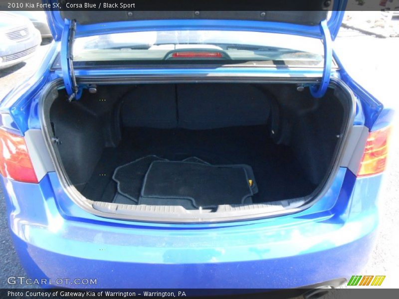 Corsa Blue / Black Sport 2010 Kia Forte SX