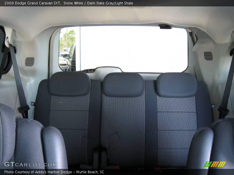 Stone White / Dark Slate Gray/Light Shale 2009 Dodge Grand Caravan SXT