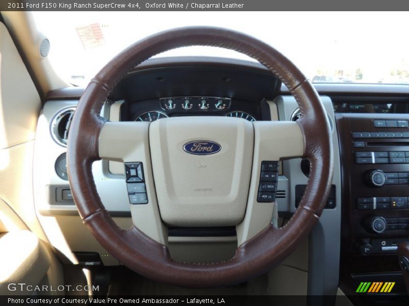 Oxford White / Chaparral Leather 2011 Ford F150 King Ranch SuperCrew 4x4