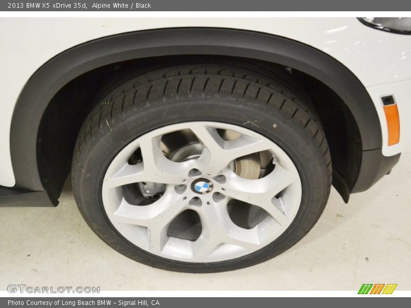 Alpine White / Black 2013 BMW X5 xDrive 35d