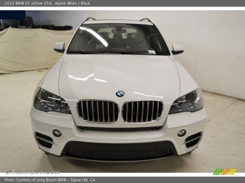 Alpine White / Black 2013 BMW X5 xDrive 35d