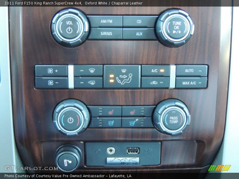 Oxford White / Chaparral Leather 2011 Ford F150 King Ranch SuperCrew 4x4