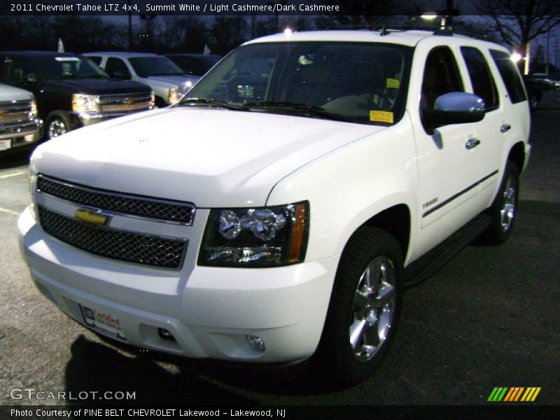 Summit White / Light Cashmere/Dark Cashmere 2011 Chevrolet Tahoe LTZ 4x4
