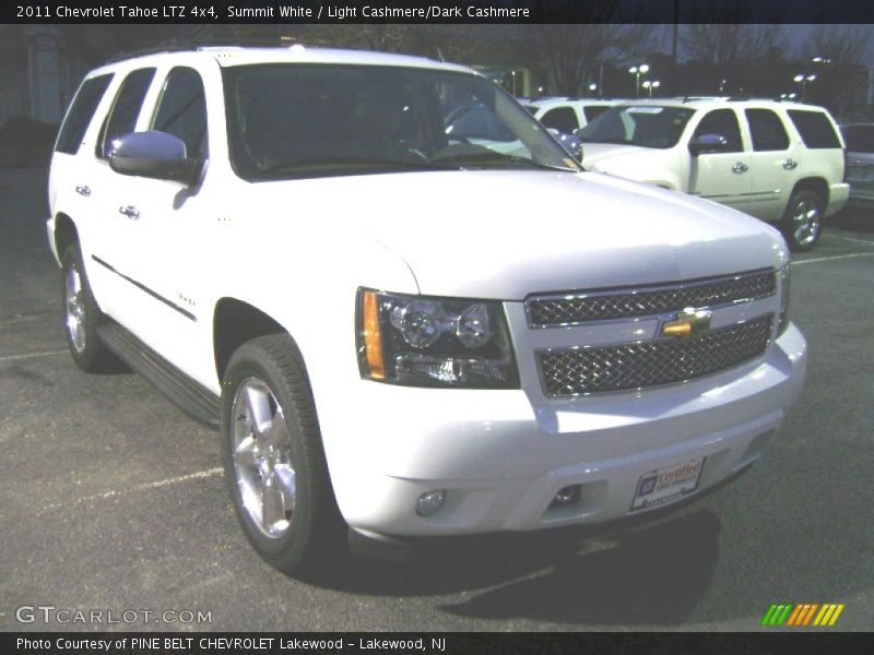 Summit White / Light Cashmere/Dark Cashmere 2011 Chevrolet Tahoe LTZ 4x4