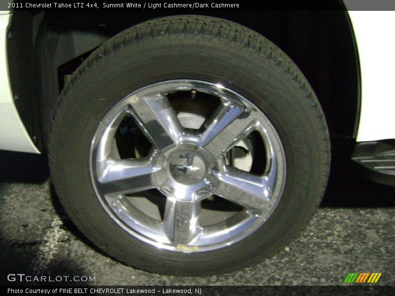 Summit White / Light Cashmere/Dark Cashmere 2011 Chevrolet Tahoe LTZ 4x4