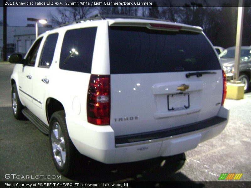 Summit White / Light Cashmere/Dark Cashmere 2011 Chevrolet Tahoe LTZ 4x4