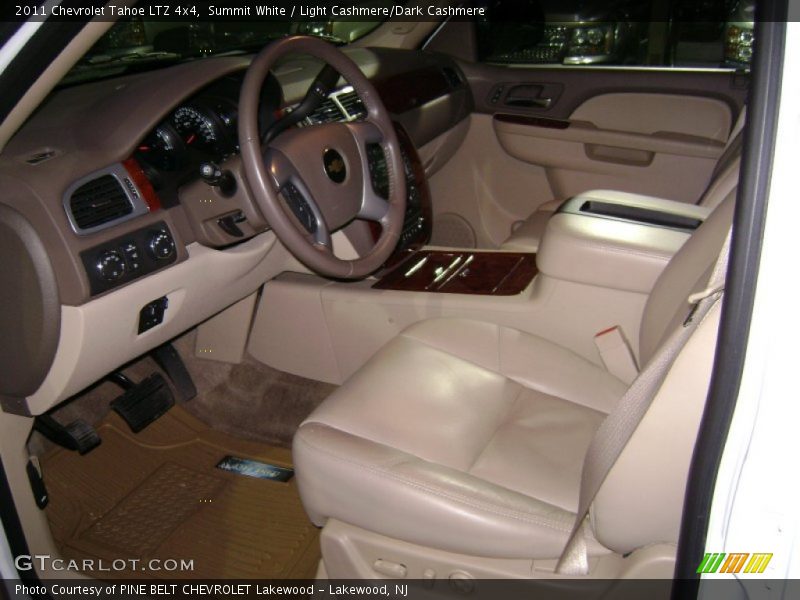 Summit White / Light Cashmere/Dark Cashmere 2011 Chevrolet Tahoe LTZ 4x4