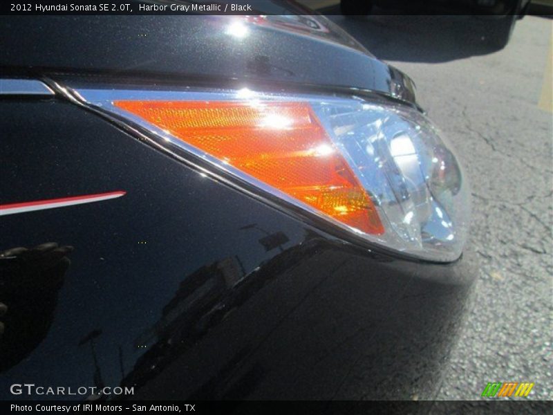 Harbor Gray Metallic / Black 2012 Hyundai Sonata SE 2.0T