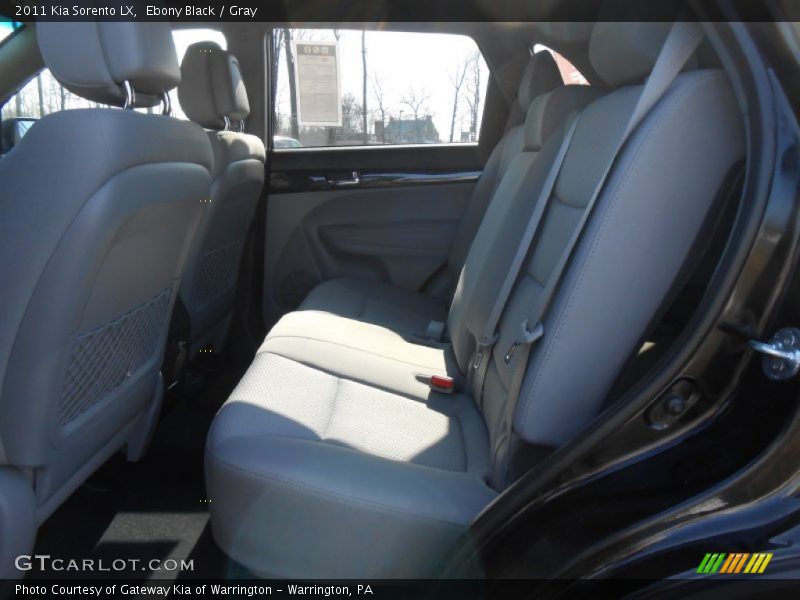 Ebony Black / Gray 2011 Kia Sorento LX