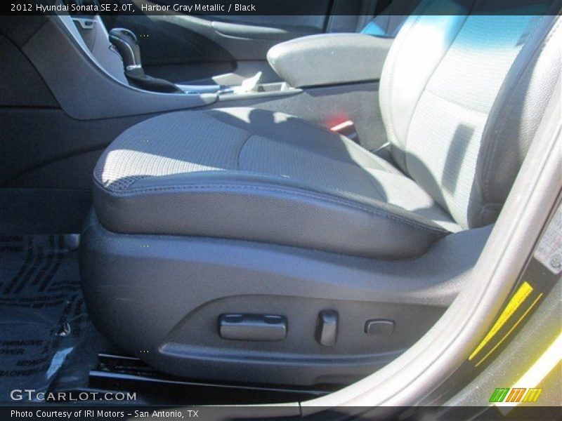 Harbor Gray Metallic / Black 2012 Hyundai Sonata SE 2.0T