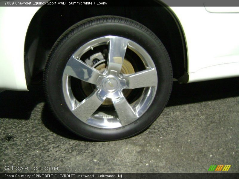 Summit White / Ebony 2009 Chevrolet Equinox Sport AWD