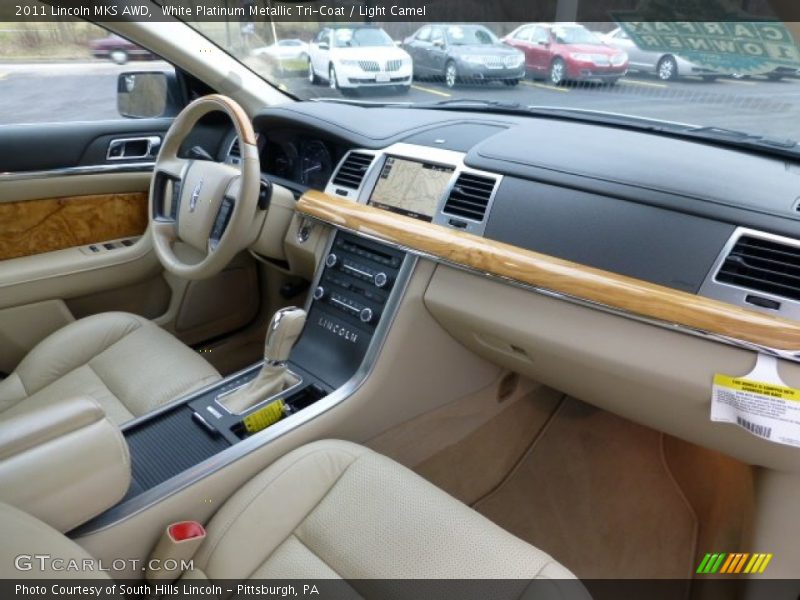 Dashboard of 2011 MKS AWD