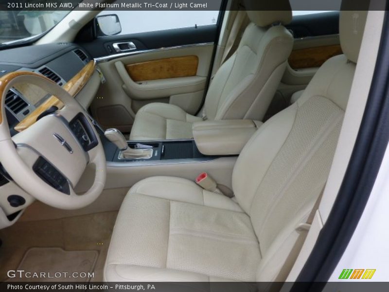  2011 MKS AWD Light Camel Interior
