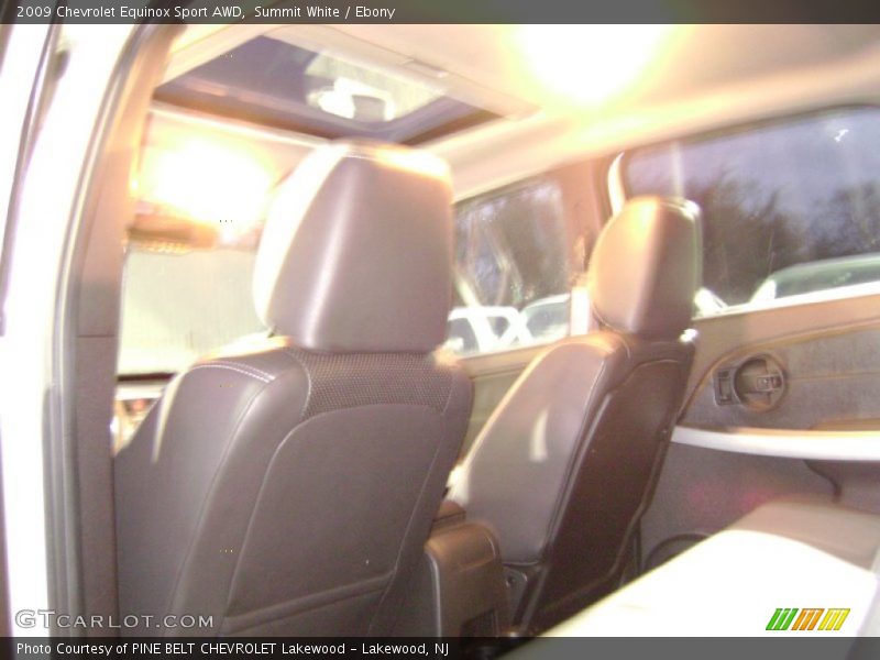 Summit White / Ebony 2009 Chevrolet Equinox Sport AWD