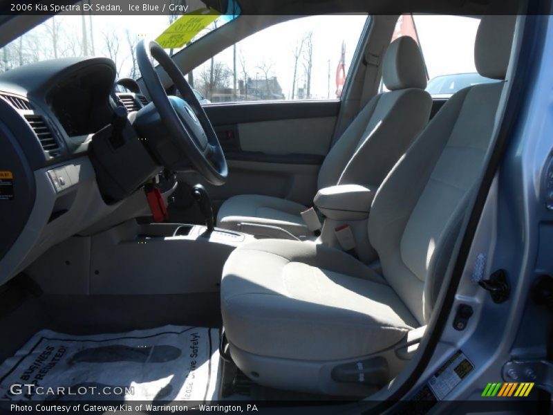 Ice Blue / Gray 2006 Kia Spectra EX Sedan