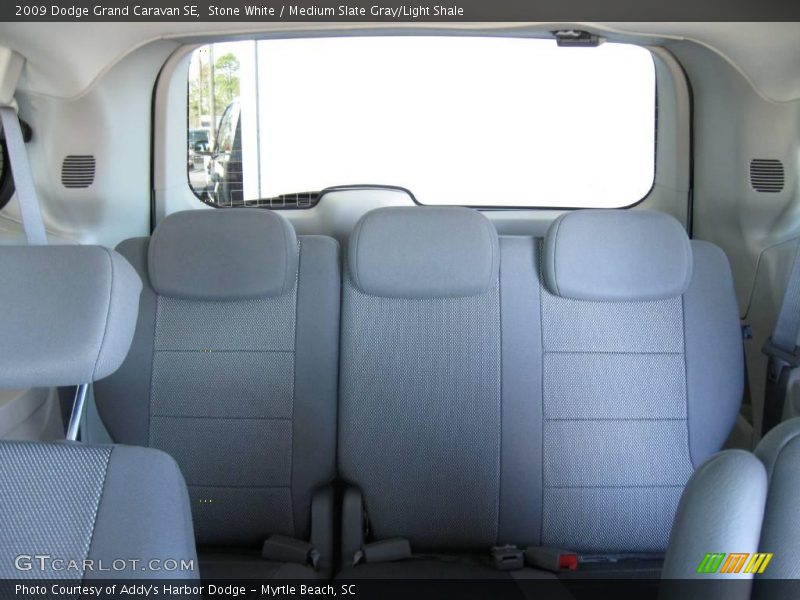 Stone White / Medium Slate Gray/Light Shale 2009 Dodge Grand Caravan SE