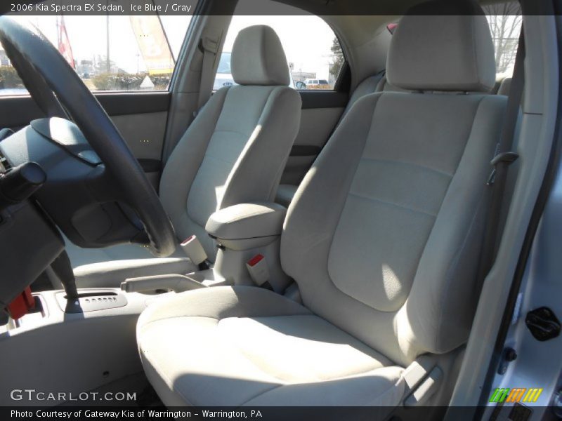 Ice Blue / Gray 2006 Kia Spectra EX Sedan