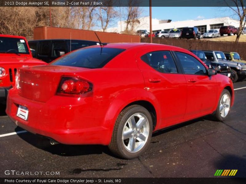 Redline 2-Coat Pearl / Black 2013 Dodge Avenger SE