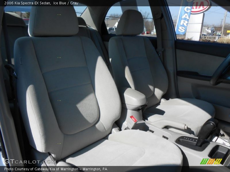 Ice Blue / Gray 2006 Kia Spectra EX Sedan